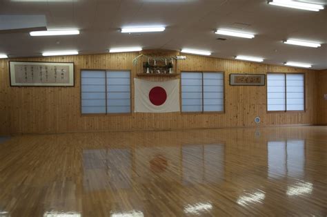 A Japanese dojo -- very modern. It is practical and nice enough, but I ...