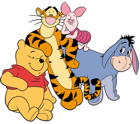 Winnie The Pooh Png Characters And Classic Winnie The Pooh Clipart Images