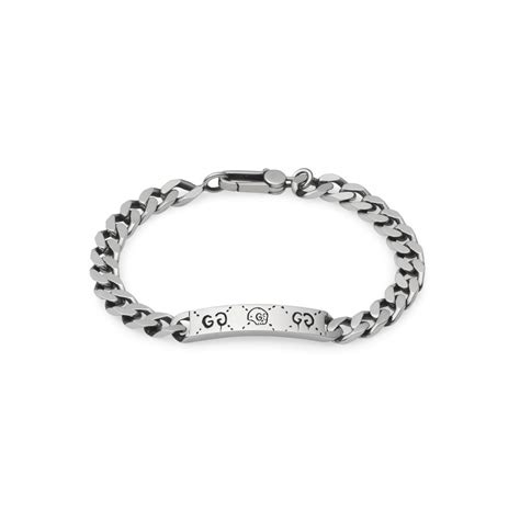 Gucci Ghost Silver Bracelet- Size 19 – Bailey's Fine Jewelry