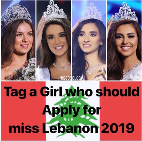 ⁣Tag 📌 a girl who should apply for ⁣ Miss Lebanon 2019 🇱🇧👑⁣ Let the ...