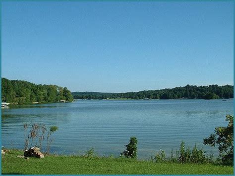 Here is a picture of Lake Lemon in Brown County, Indiana. This lake has ...