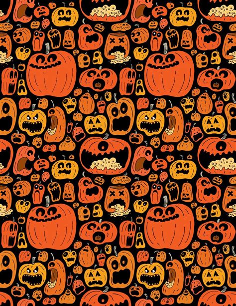 Halloween Pattern Wallpapers - Top Free Halloween Pattern Backgrounds - WallpaperAccess