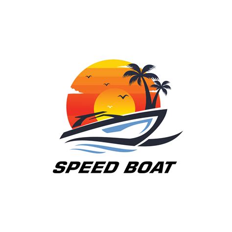 Free vector boat logo template design 24652710 Vector Art at Vecteezy