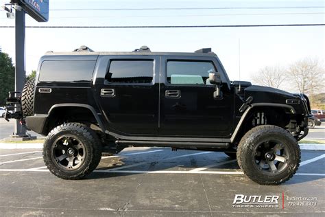 Hummer H2 with 20in Fuel Beast Wheels exclusively from Butler Tires and ...