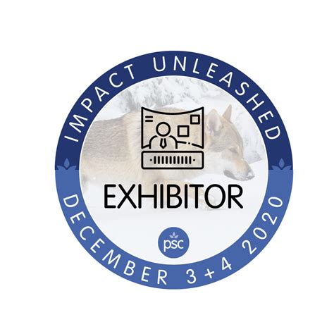 exhibitor badge – PSC