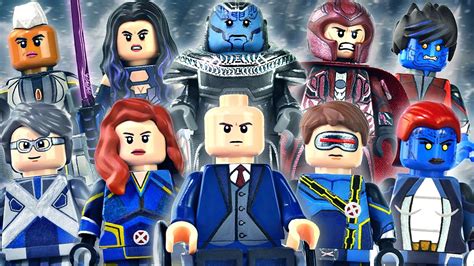 LEGO Marvel : X-Men Minifigures - Showcase - YouTube