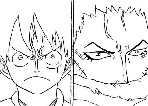 One Piece Katakuri Coloring Page - Anime Coloring Pages