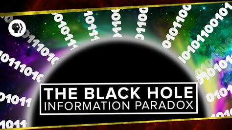 The Black Hole Information Paradox - YouTube