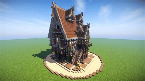 How To Build A Medieval Mansion In Minecraft - Design Talk