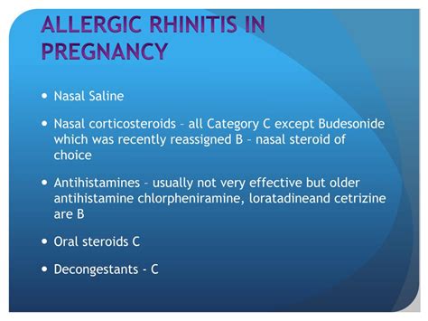 PPT - GUIDELINES IN THE MANAGEMENT OF ALLERGIC RHINITIS PowerPoint Presentation - ID:703807