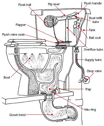 How to Fix a Toilet | HomeTips | Plumbing installation, Plumbing repair, Diy plumbing