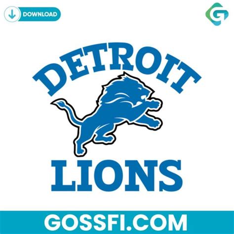 Detroit Lions Football Svg Cricut Digital Download - Gossfi.com