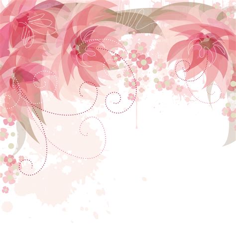 Flower Clip art - Pink flowers Border png download - 724*774 - Free ...