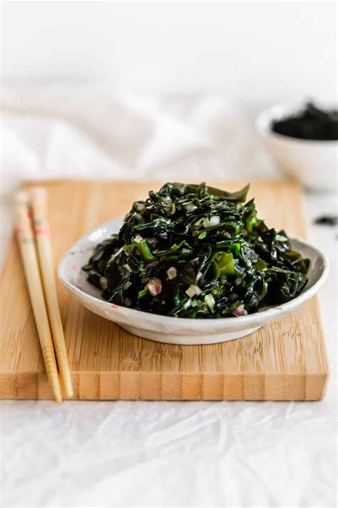 Easy Seaweed Salad (Wakame) | Sift & Simmer