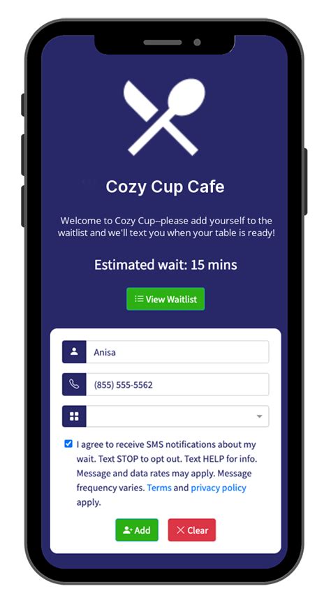 The Best Waitlist App for Cafés