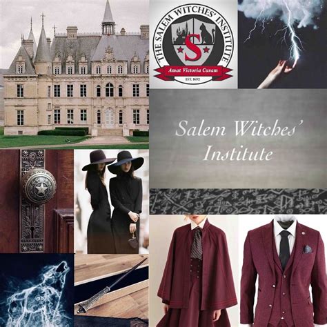 Salem Witches’ Institute - Harry Potter Wizarding schools aesthetic 9/ ...