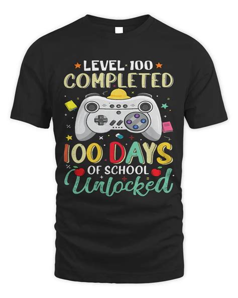 Student Gamer Level 100 Completed 100 Days School Unlocked | SenPrints