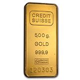 Five Hundred Gram Gold Bullion Gold Bar - Mayfair Bullion London - The Best Gold Price