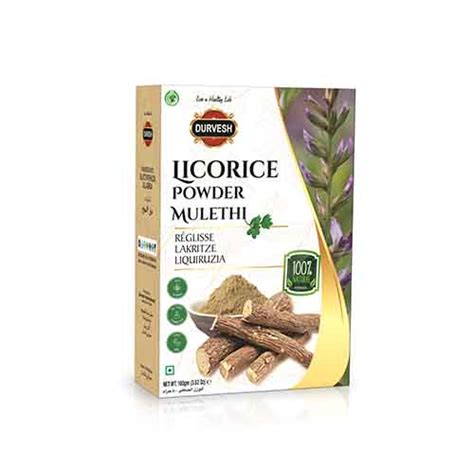 LICORICE POWDER 100GM - Durvesh Insternational