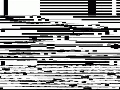 Black And White Glitch GIF - Find & Share on GIPHY