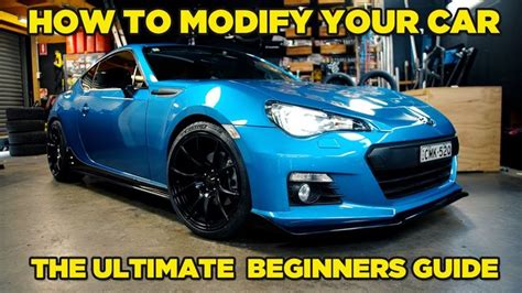 How To Modify Your Car | The Ultimate Beginners Guide | Car mods, Car, Wheels and tires