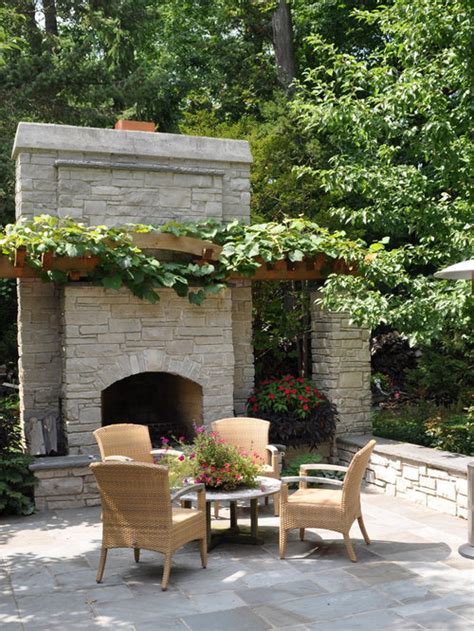 Bluestone Fireplace Ideas, Pictures, Remodel and Decor