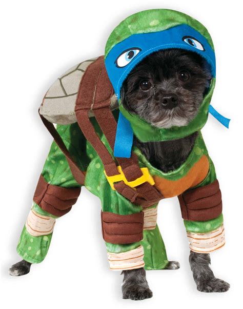 Leonardo Teenage Mutant Ninja Turtle Dog Costume - Pet Costume Center