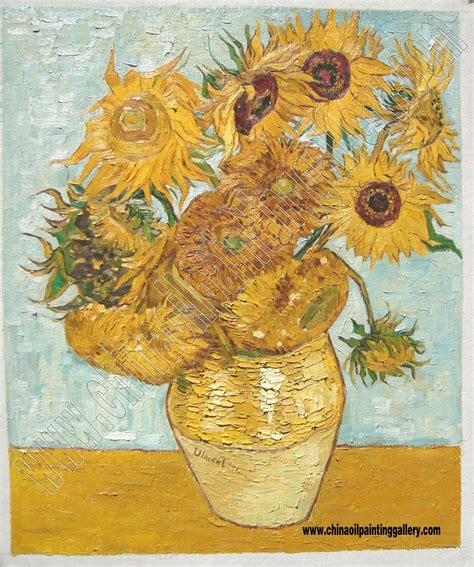 Van Gogh Sunflower Painting Images - SUNFLOWER