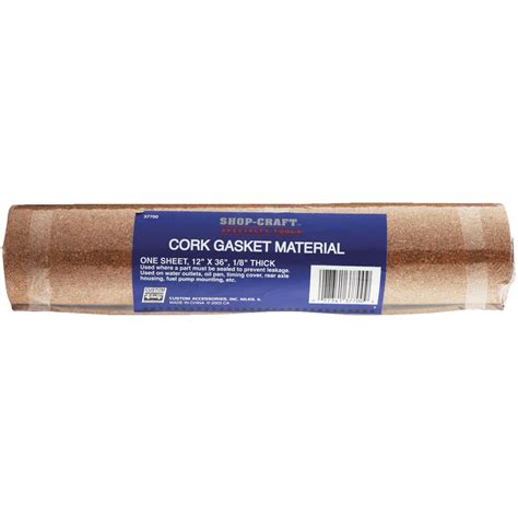 Custom Accessories 37700 1/8" Cork Gasket Material - Walmart.com - Walmart.com