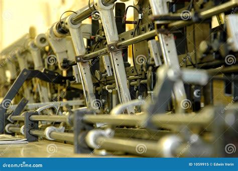 Inserter Machine stock image. Image of production, inserter - 1059915