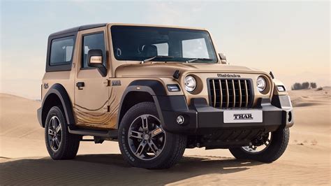 Mahindra Thar Debuts Earth Edition - Starting At ₹15.40 Lakhs - The ...