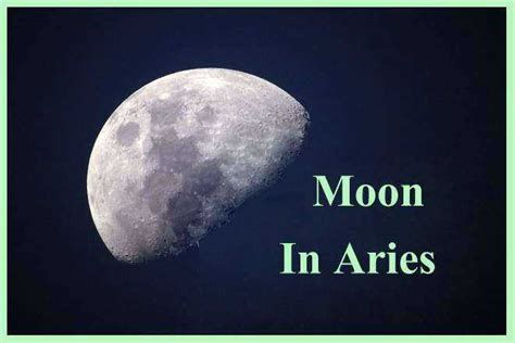 Moon In Aries, Moon In Aries Woman, Moon In Aries Man, Moon In Aries In ...