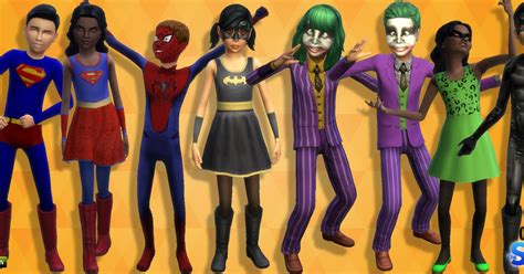 My Sims 4 Blog: Halloween Costumes for Kids by KiaraRawks - Onyx Sims