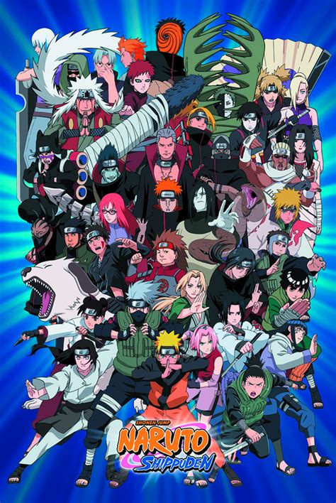 JUL152677 - NARUTO CHARACTERS POSTER - Previews World