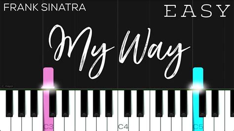 Frank Sinatra - My Way | EASY Piano Tutorial Chords - Chordify