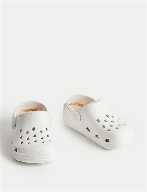 Kids' Fur Lined Clogs (4 Small - 13 Small) | M&S Collection | M&S