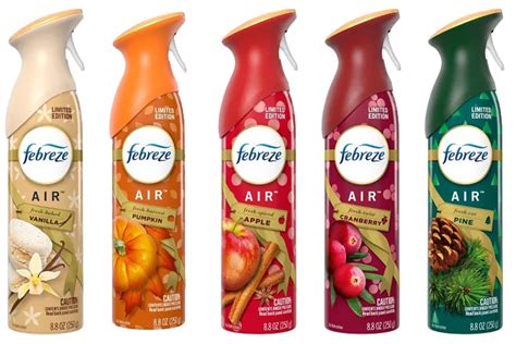 Febreze Fresh Holiday Scents home fragrances - The Perfume Girl