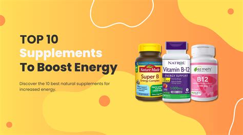 10 Best Natural Energy Supplements