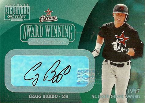 The Snorting Bull: My Top 50 Players On Cardboard-#40 Craig Biggio