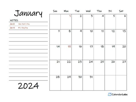 2024 Monthly Word Calendar Template - Ethel Janenna