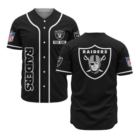 Las Vegas Raiders Personalized Custom Name Baseball Jersey Shirt - USALast