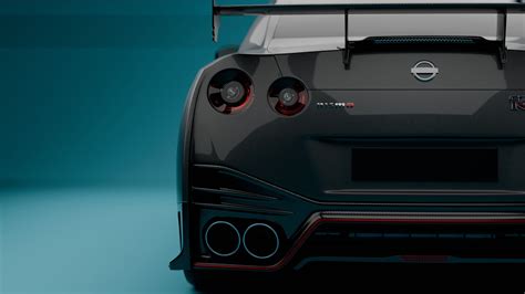 ArtStation - Custom NISSAN GTR Model Blend File | Resources