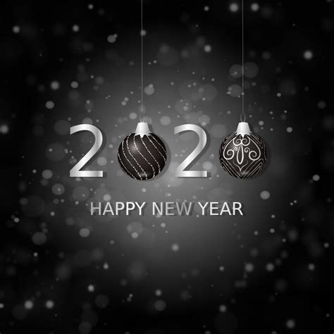 Bokeh Background 2020 Happy New Year Free Stock Photo - Public Domain ...