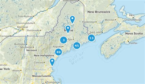 Maine Beaches Map | Beach Map