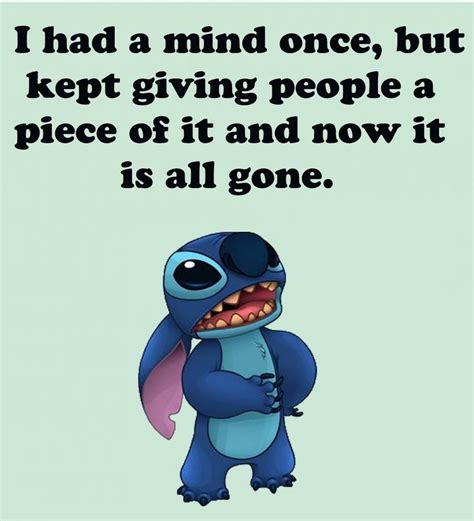 Pin by Claire Stuart on All things Genevieve | Lilo and stitch quotes, Disney quotes funny ...