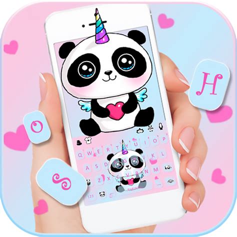 برنامه Cute Panda Keyboard Theme - دانلود | کافه بازار