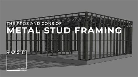 The Pros and Cons of Metal Stud Framing