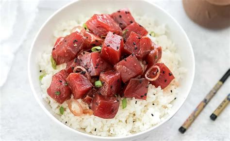 Hawaiian Poke (Ready In Only 10 Minutes!) - Foodie And Wine