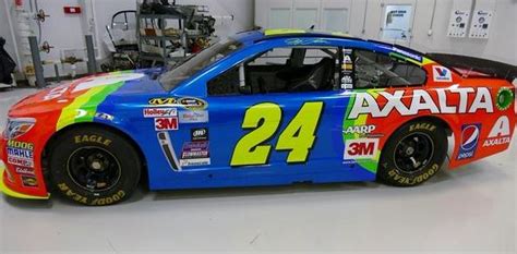 Jeff Gordon to drive rainbow paint scheme at Bristol (Photos ...