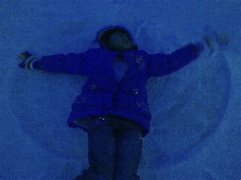 Snow angel making by hueylengyong15 on DeviantArt